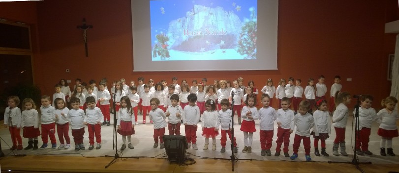 Festa di Natale dell’asilo “Mater Dei”