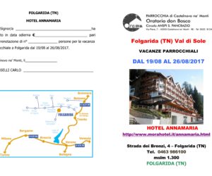 Vacanze parrocchiali 2017