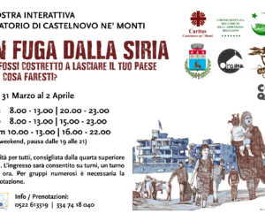 Mostra interattiva “In fuga dalla Siria”