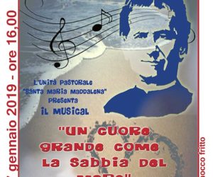 Musical: “Un cuore grande come la sabbia del mare” – 27 gennaio 2019