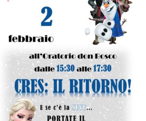 CRES: IL RITORNO!