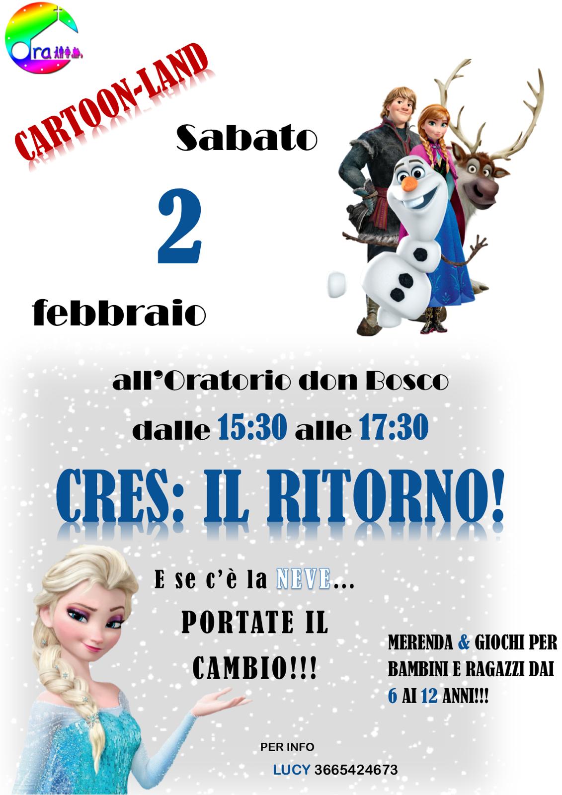 CRES: IL RITORNO!