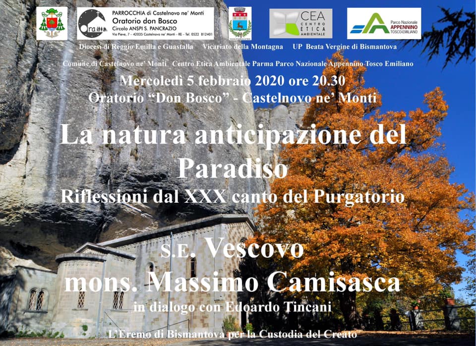 La natura anticipazione del paradiso. Con s.e. Vescovo mons. Massimo Camisasca