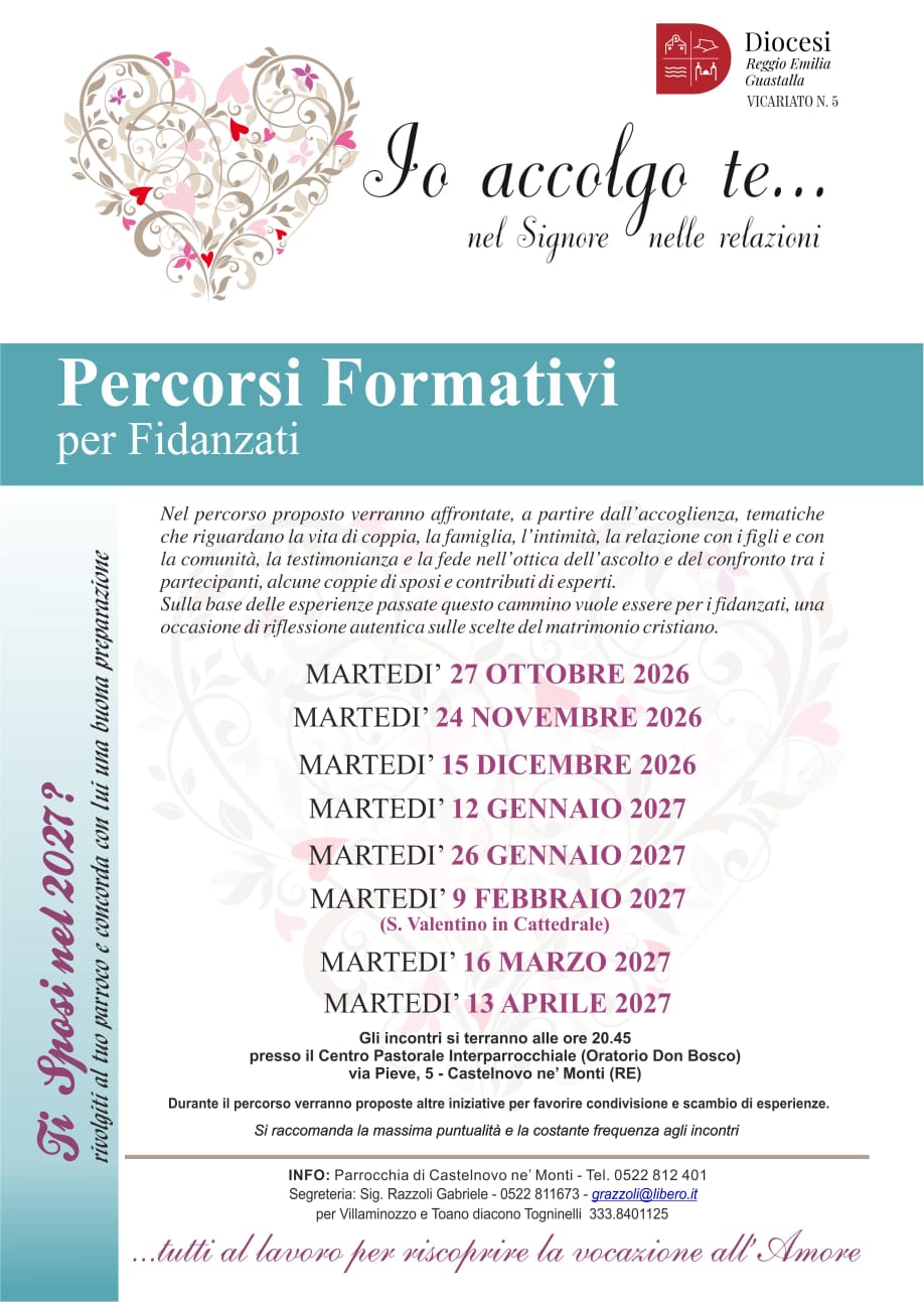 Percorso di preparazione al matrimonio